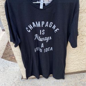 Everfitte “CHAMPAGNE IS ALWAYS A GOOD IDEA Tee